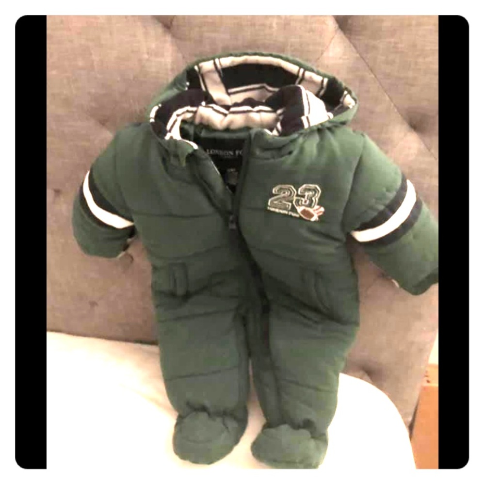 Baby boy snow/ cold suit